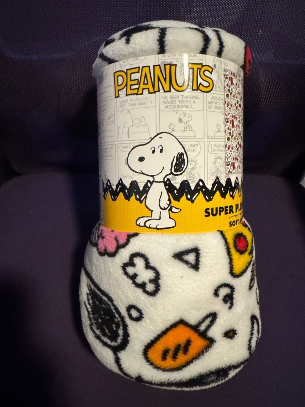 Peanuts Plush Throw Blanket